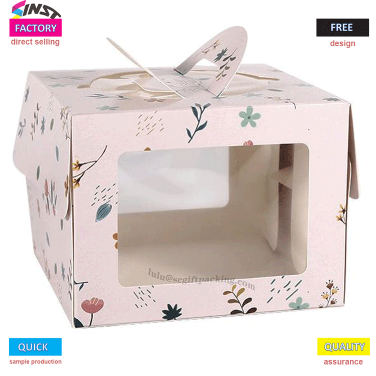 Siapa yang boleh menolak bonus pencuci mulut ini dengan kotak kek yang datang dengan 