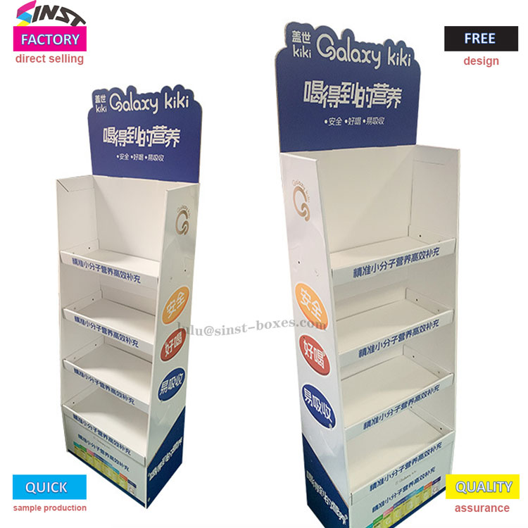 rak paparan minuman pemakanan