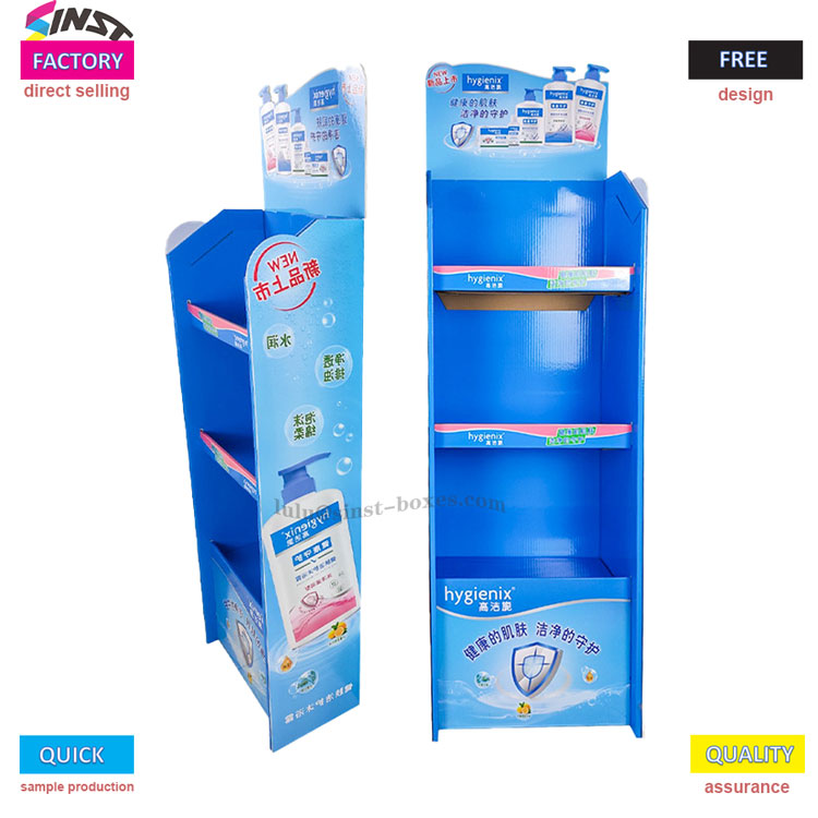 rak paparan gel mandian