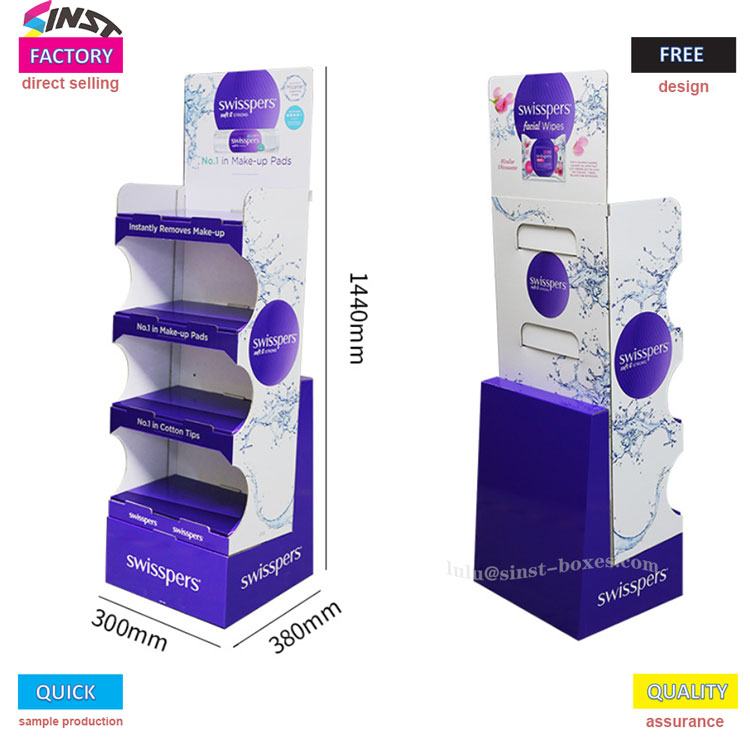 Rak paparan lap basah